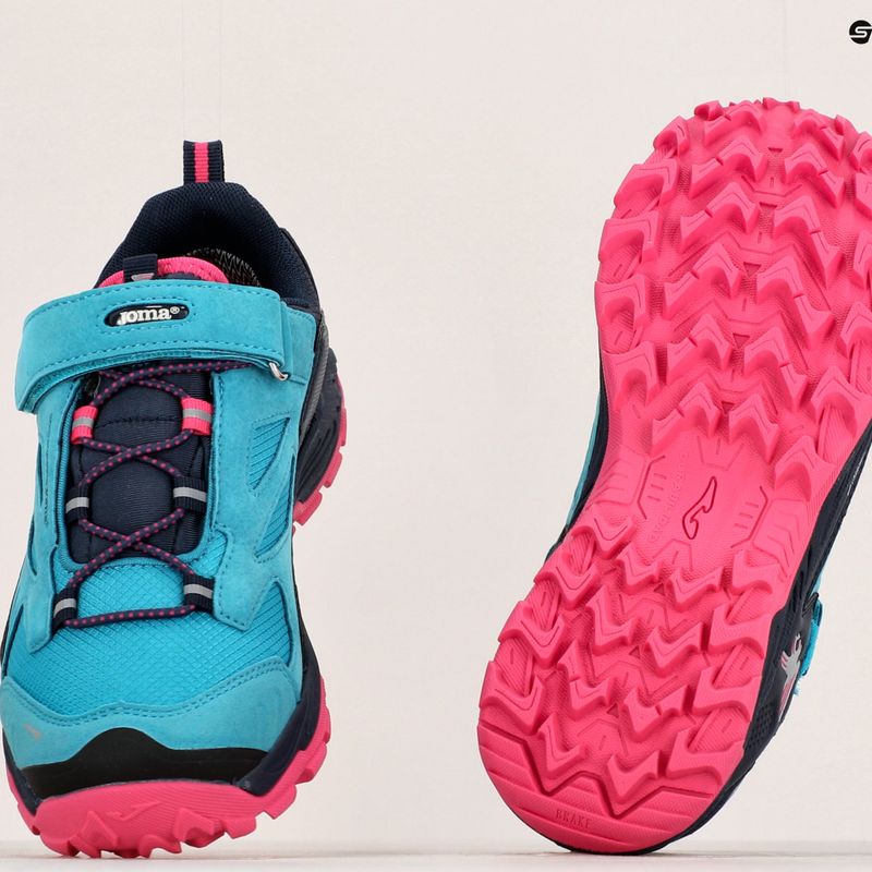 Buty trekkingowe dziecięce Joma Quito Jr turquoise 14