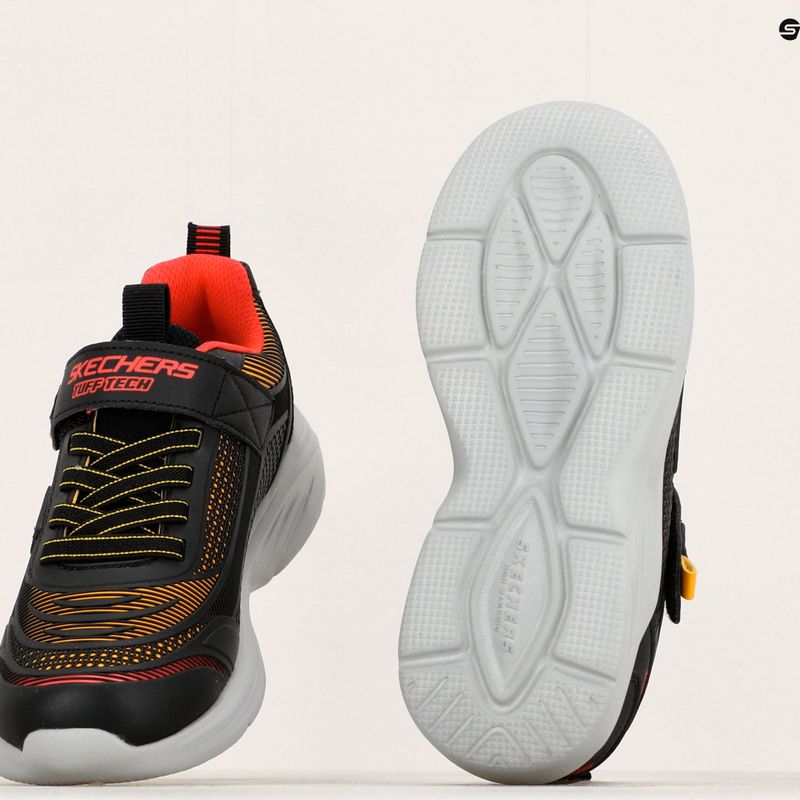 Buty dziecięce SKECHERS Hyper-Blitz Hydro-Tronix black/red 18