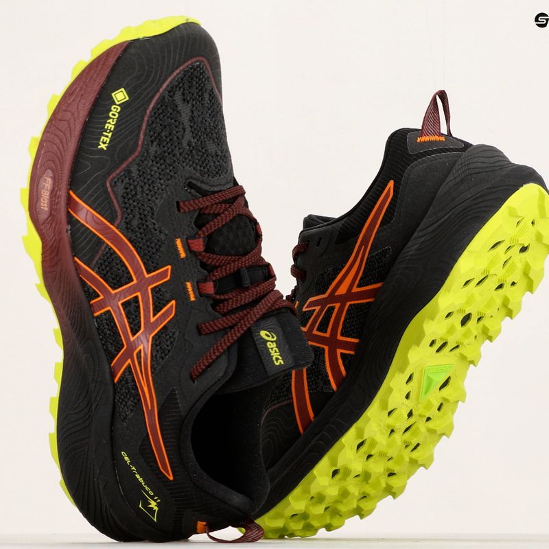 Buty do biegania męskie ASICS Gel-Trabuco 11 GTX black/antique red 12