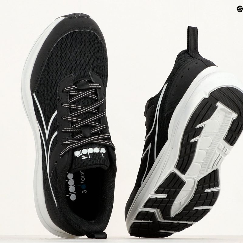 Buty do biegania damskie Diadora Snipe black/glacier gray 12