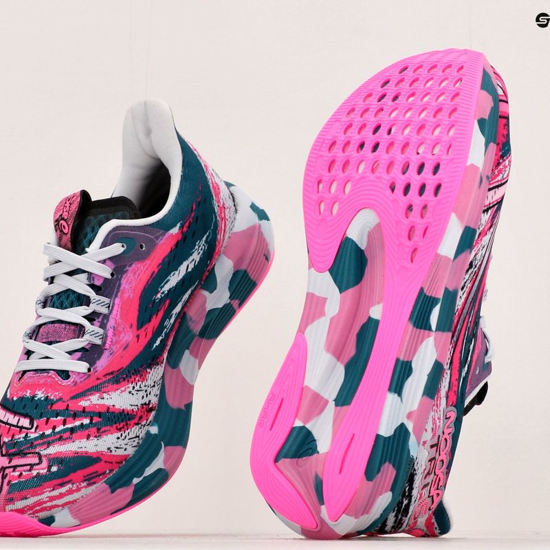 Buty do biegania damskie ASICS Noosa Tri 15 restful teal/hot pink 18