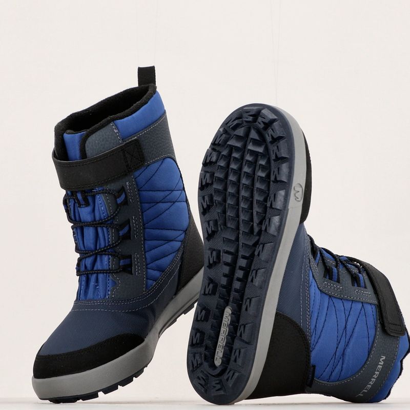 Śniegowce dziecięce Merrell Snow Storm 2.0 WERPF navy/cobalt 17