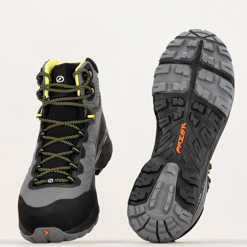 Buty trekkingowe męskie SCARPA Rush TRK LT GTX gray/ lime 14