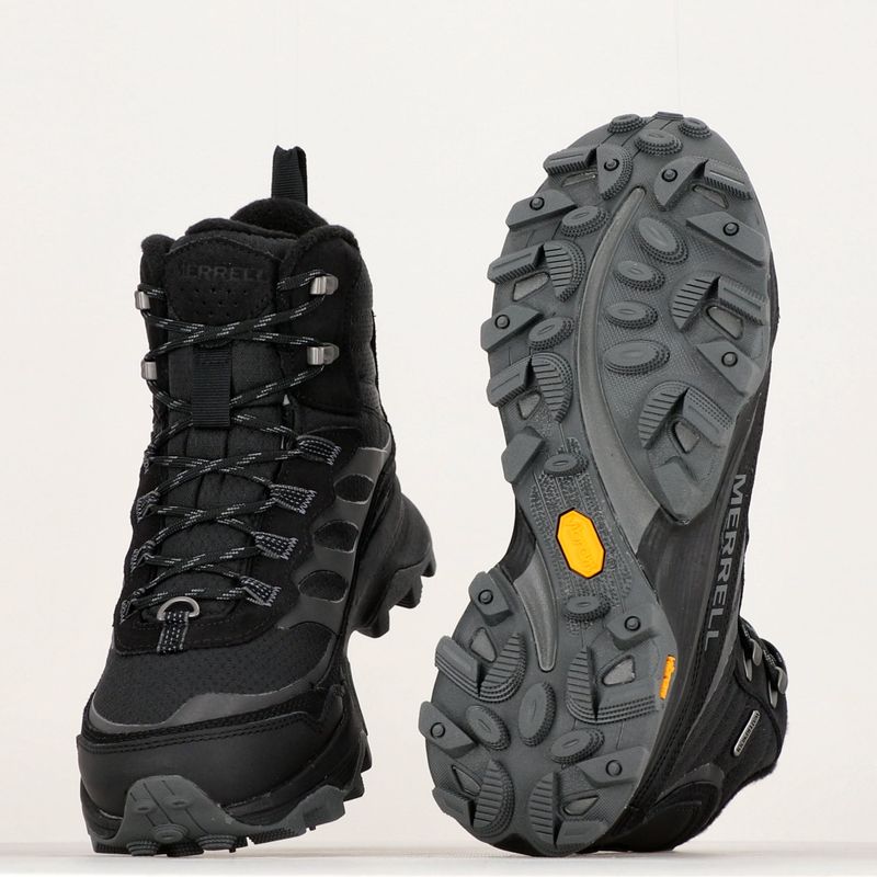 Buty turystyczne męskie Merrell Moab Speed Thermo Mid WP black 17