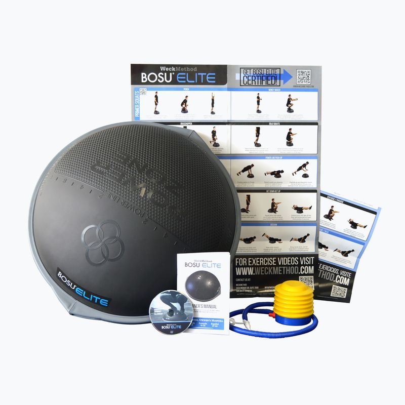 Poduszka do balansu BOSU Elite czarna 350012 6