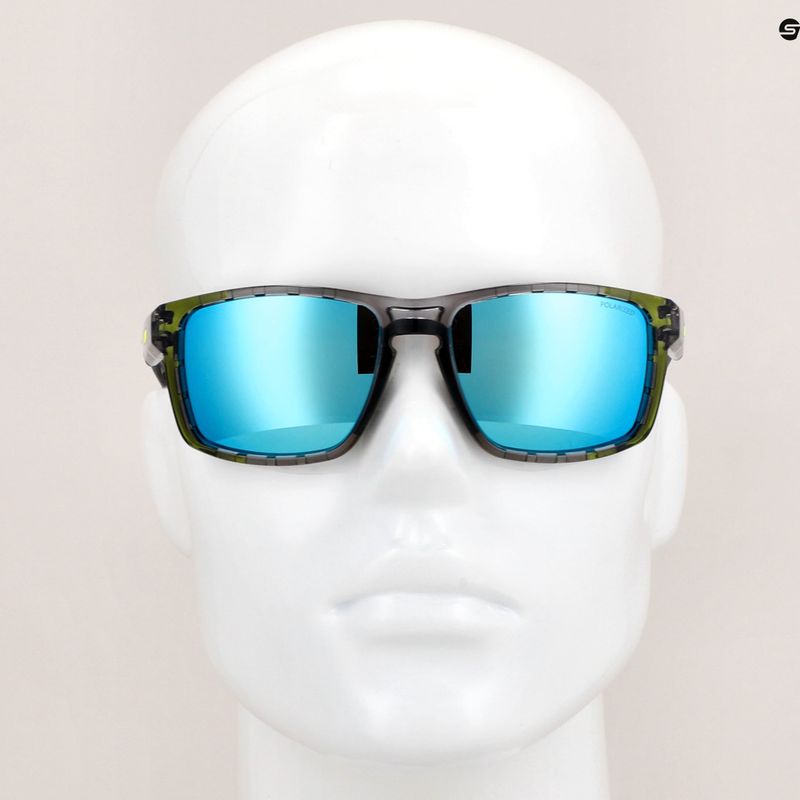 Okulary przeciwsłoneczne Julbo Shield Polar HD black/yellow fluo/capsule ocean master 11