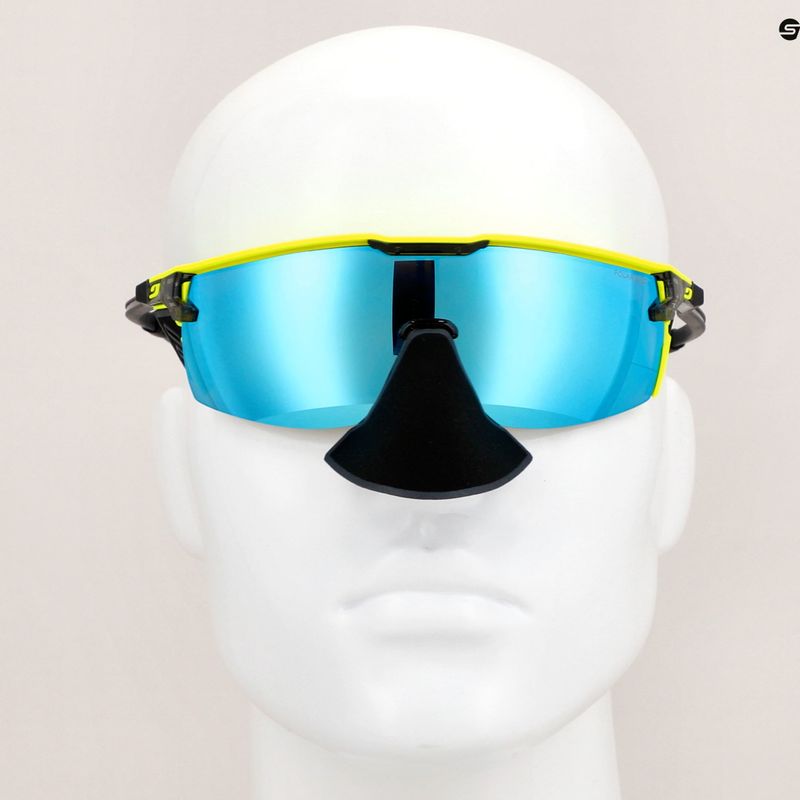 Okulary przeciwsłoneczne Julbo Ultimate Cover Polar 4 Hd black/yellow fluo/capsule ocean master 14