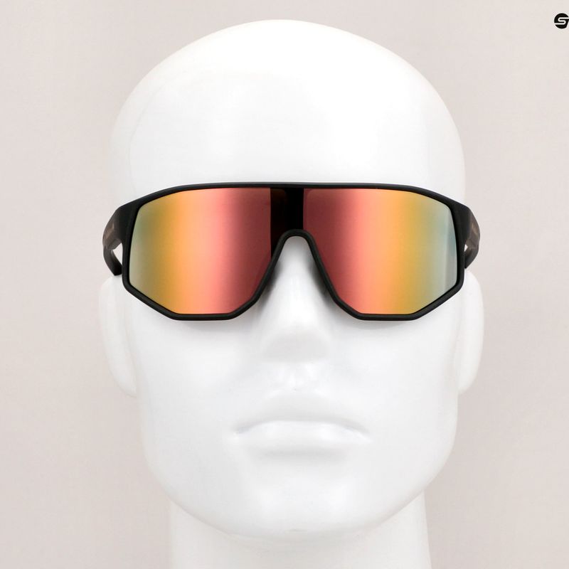 Okulary przeciwsłoneczne Red Bull SPECT Dash green/green with gold mirror 8