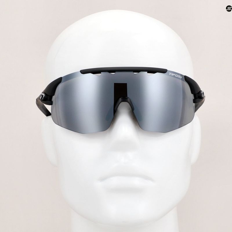 Okulary przeciwsłoneczne Tifosi Sledge Lite matte black/smoke/ac red/clear 7