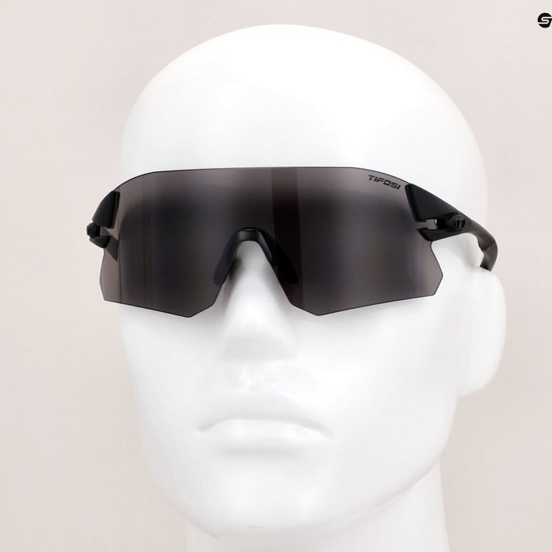 Okulary przeciwsłoneczne Tifosi Rail blackout /smoke/ac red/clear 10