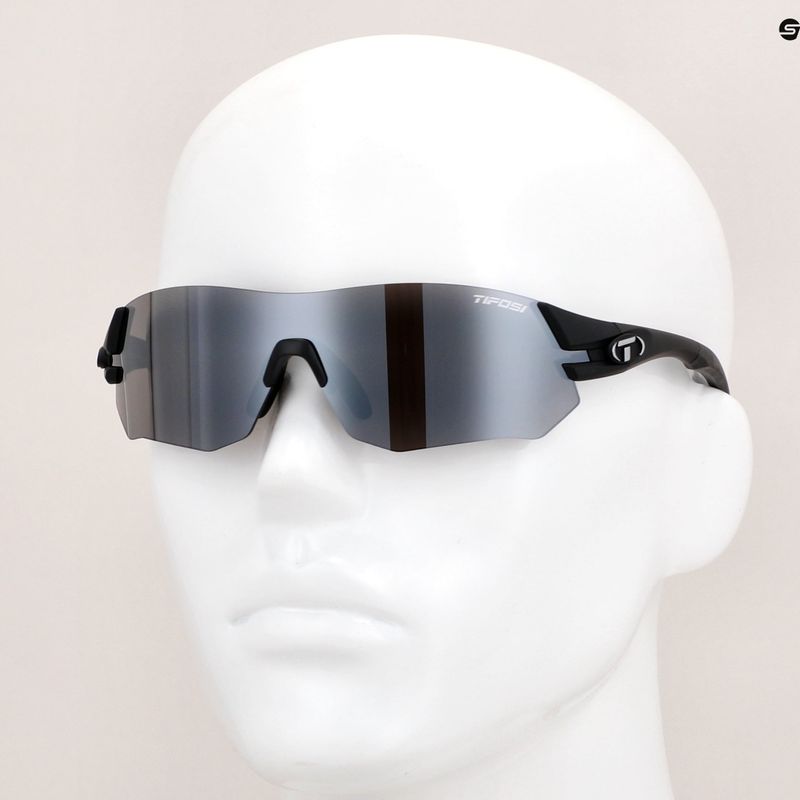 Okulary przeciwsłoneczne Tifosi Tsali matte black/smoke/ac red/clear 11