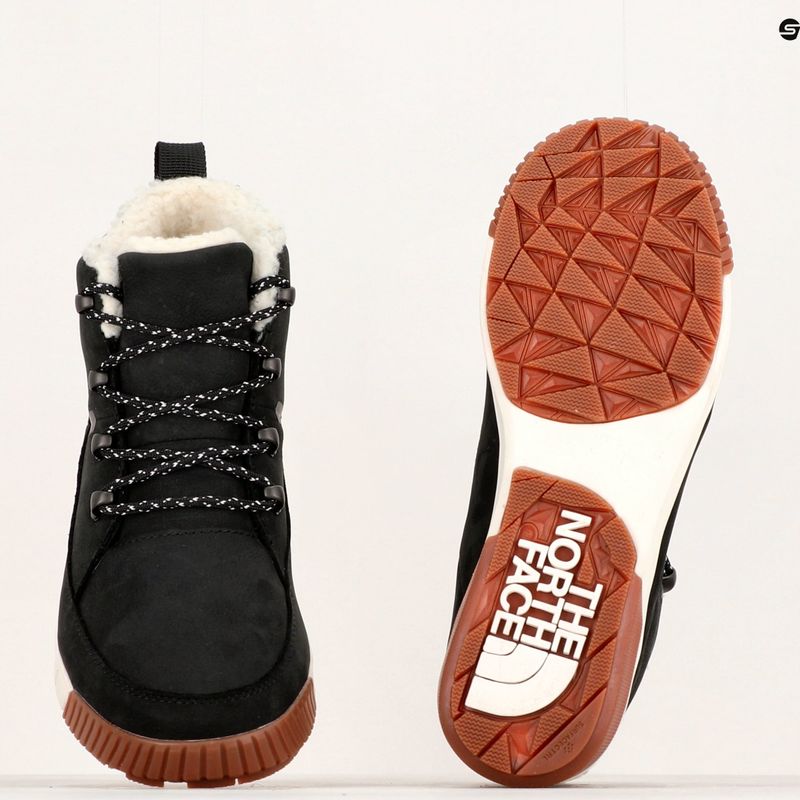 Buty zimowe damskie The North Face Sierra Mid Lace WP black/gardenia white 14