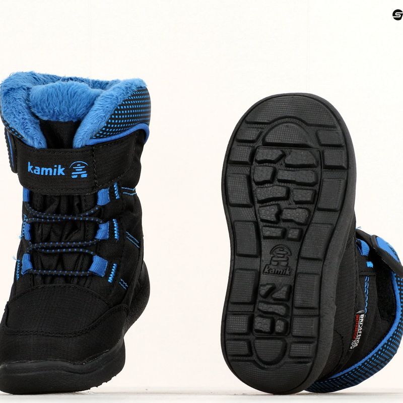 Śniegowce dziecięce Kamik Stance2 black/blue 14