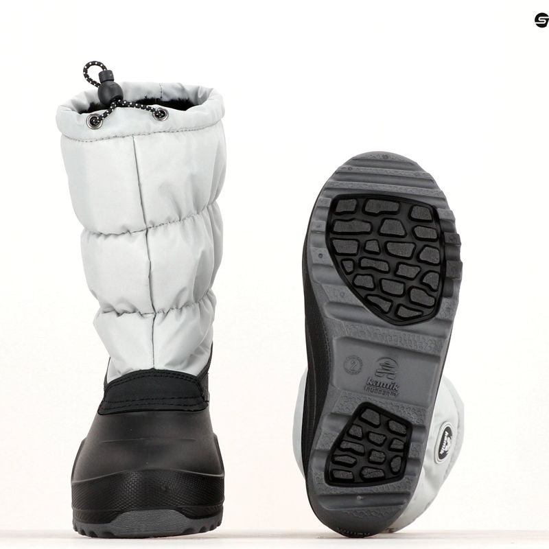 Śniegowce chłopięce Kamik Snowcozy light grey 14