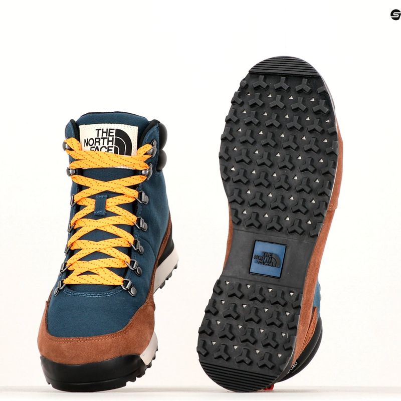 Buty męskie The North Face Back To Berkeley IV Textile WP shady blue/monks robe brown 12