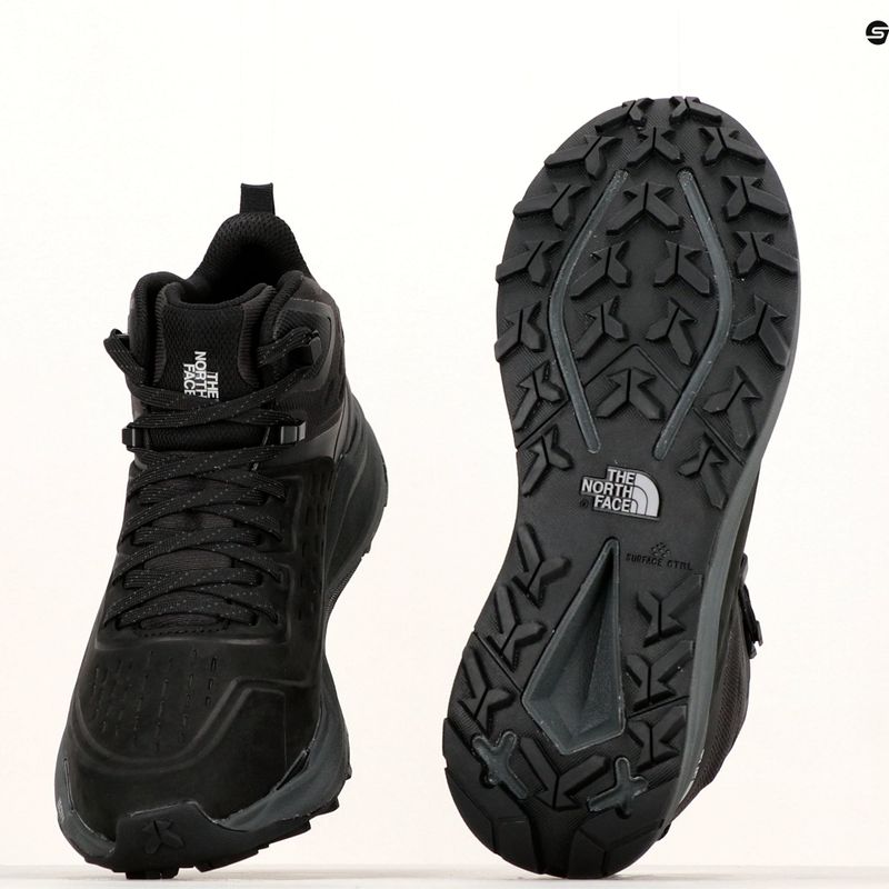 Buty turystyczne męskie The North Face Vectiv Exploris 2 Mid Futurelight Leather black/vanadis grey 18