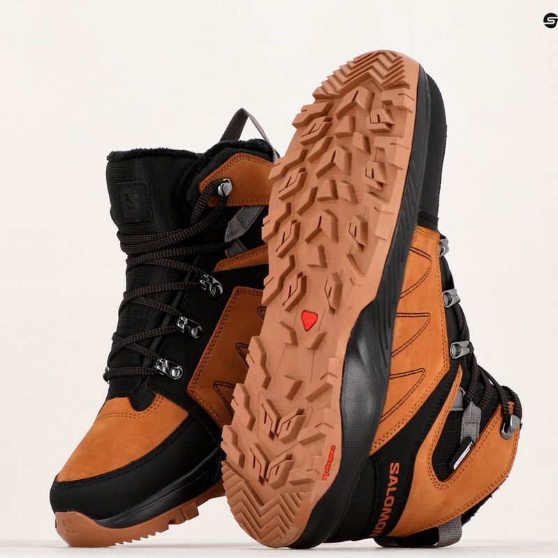 Buty zimowe męskie Salomon Outchill TS CSWP rubber/black/magnet 14