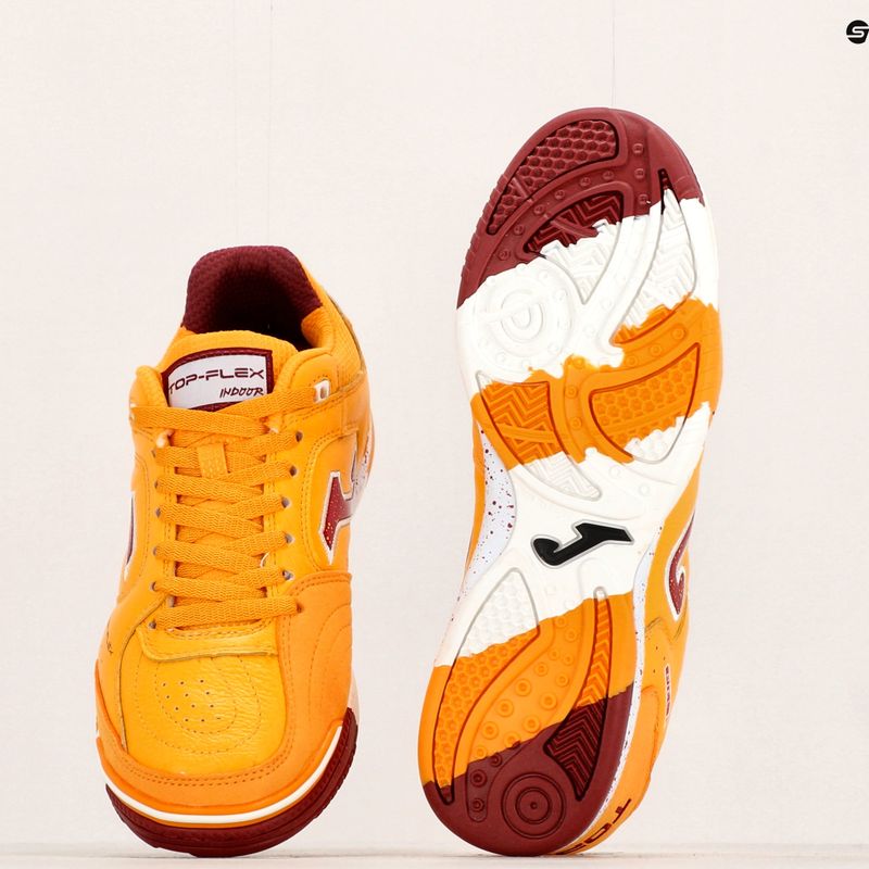 Buty piłkarskie męskie Joma Top Flex IN orange/saffron 16