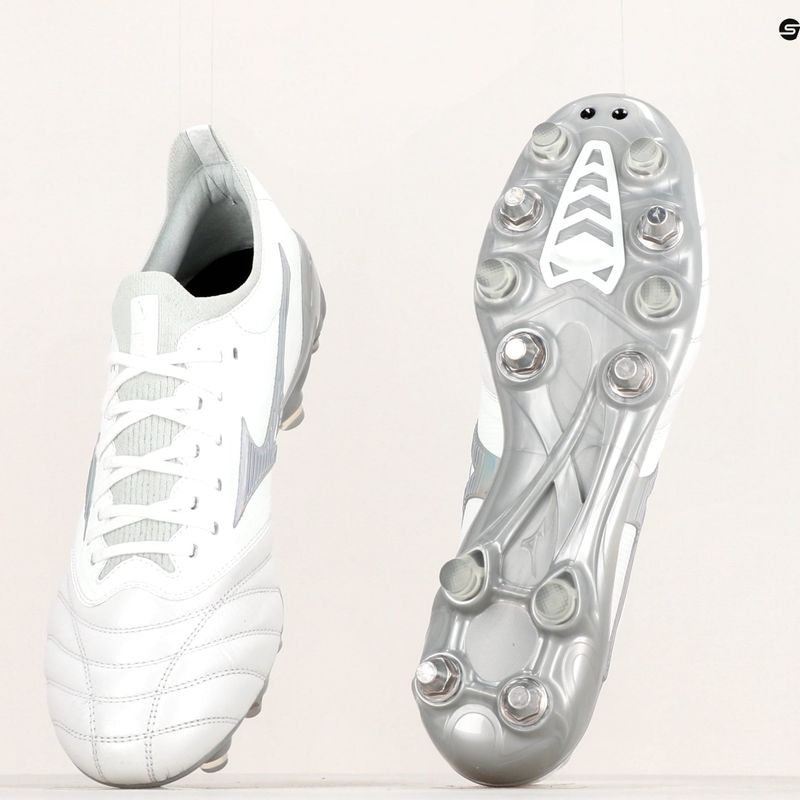 Buty piłkarskie Mizuno Morelia Neo III Beta JMP white/hologram/cool gray 3c 12