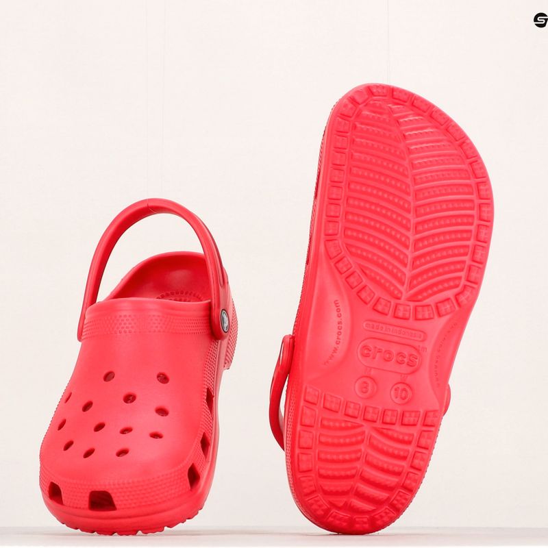 Klapki Crocs Classic varsity red 13