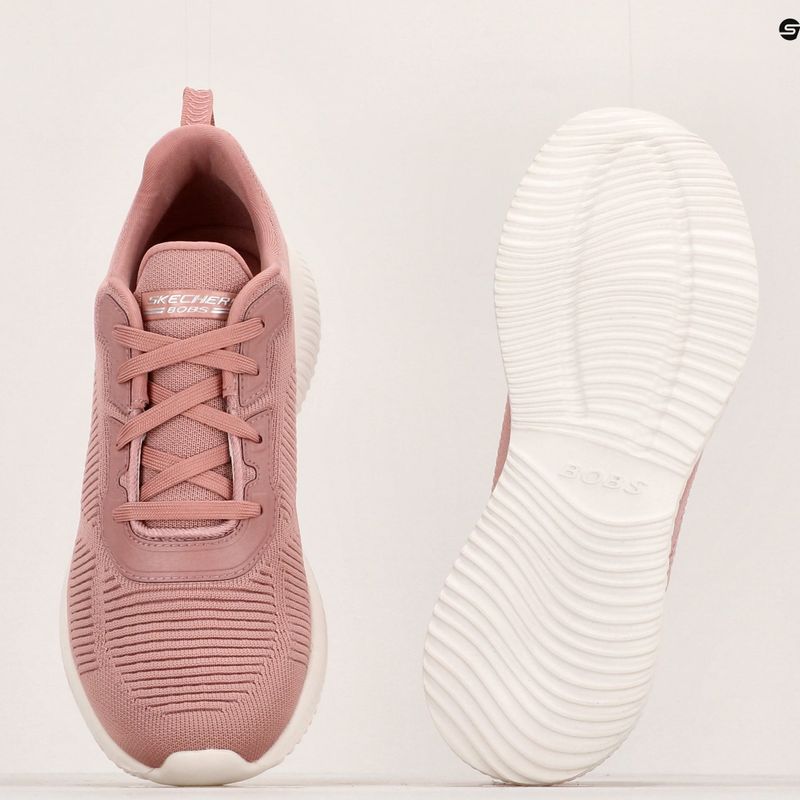 Buty damskie SKECHERS Bobs Sport Squad Tough Talk blush 13