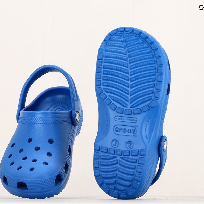 Klapki dziecięce Crocs Classic Clog Kids blue bolt 13