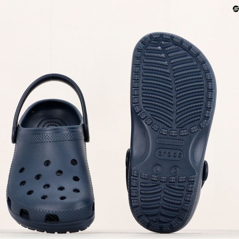 Klapki dziecięce Crocs Classic Clog Kids navy 13