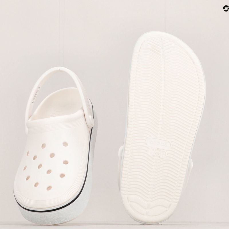 Klapki męskie Crocs Crocband Clean Of Court Clog white 13