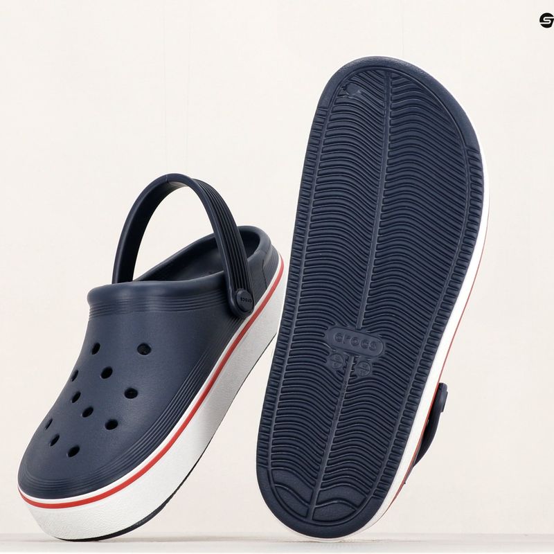 Klapki męskie Crocs Crocband Clean Of Court Clog navy 13