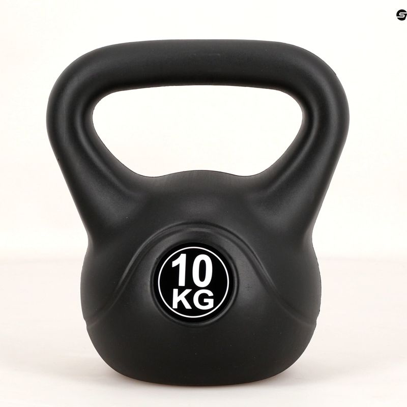 Kettlebell 10 kg Pure2Improve czarny P2I202100 7