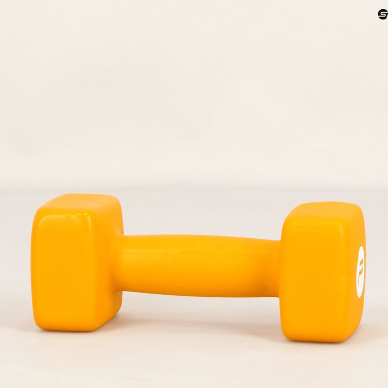 Hantel neoprenowy 5 kg Pure2Improve żółty P2I201430 6