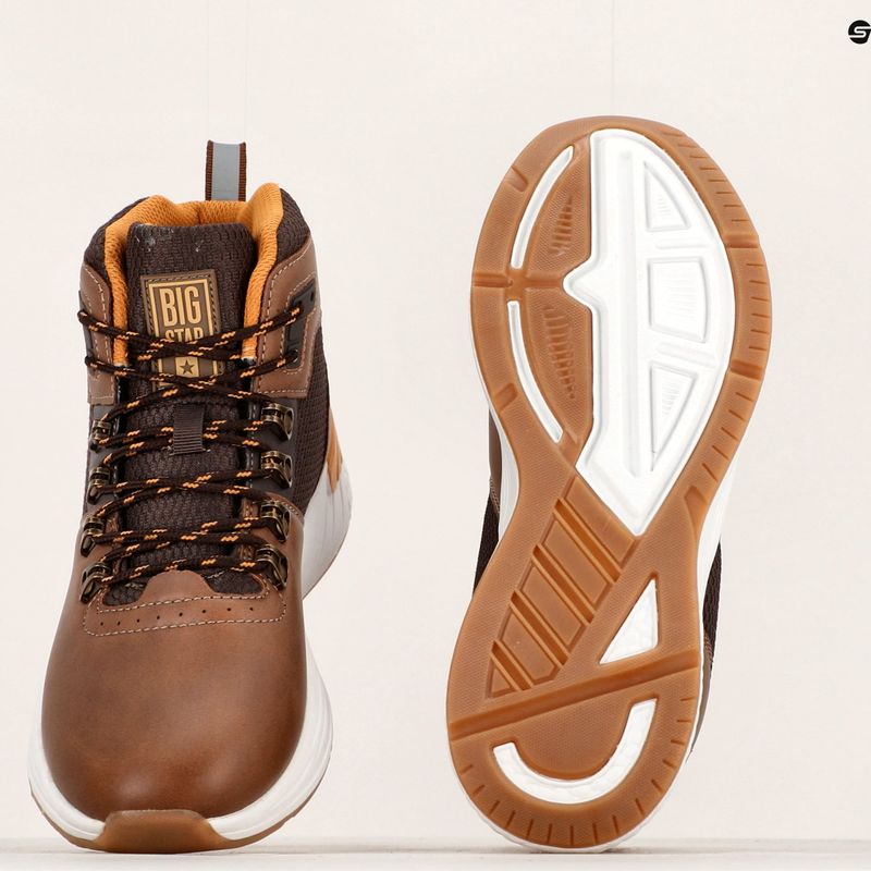 Buty damskie BIG STAR KK274224 brązowe 9