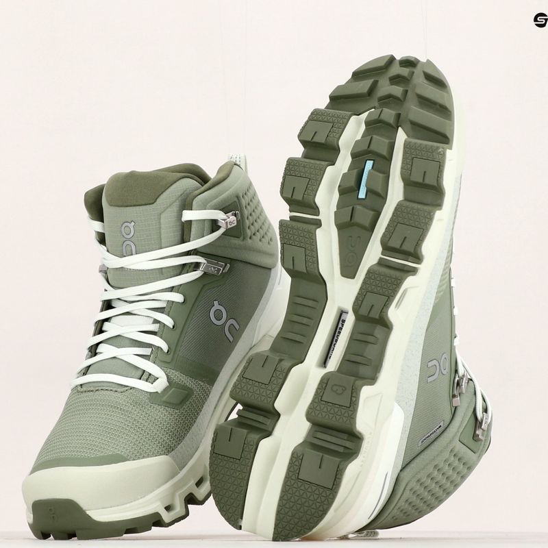 Buty turystyczne męskie On Running Cloudrock 2 Waterproof reseda/aloe 8