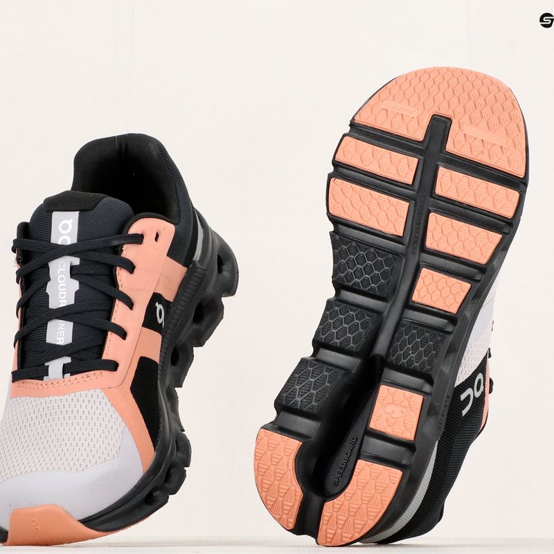 Buty do biegania damskie On Running Cloudrunner Waterproof fade/black 14