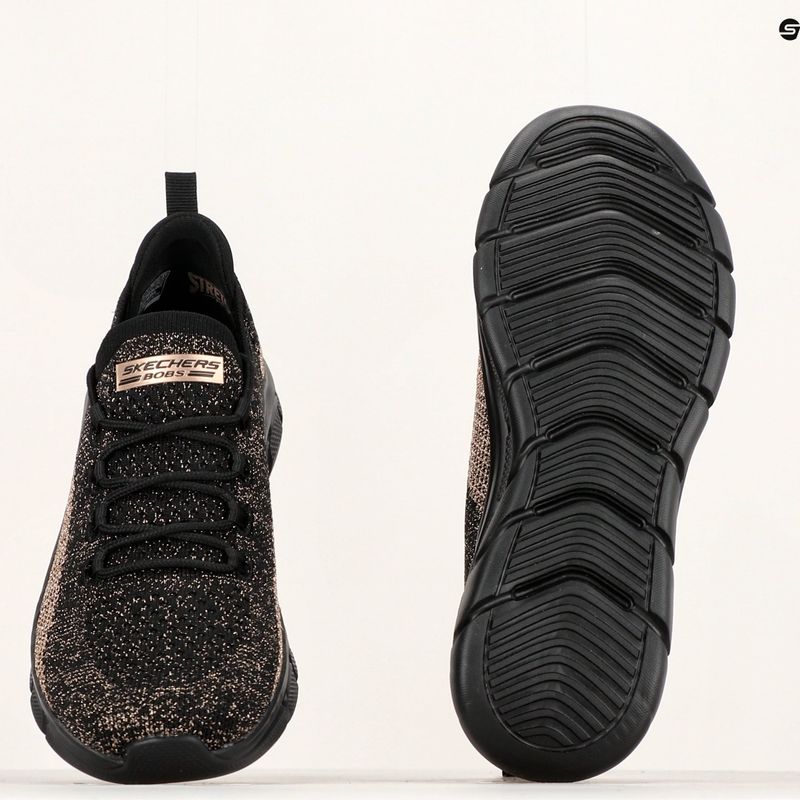 Buty damskie SKECHERS Bobs B Flex Fall Sparks black/gold 14