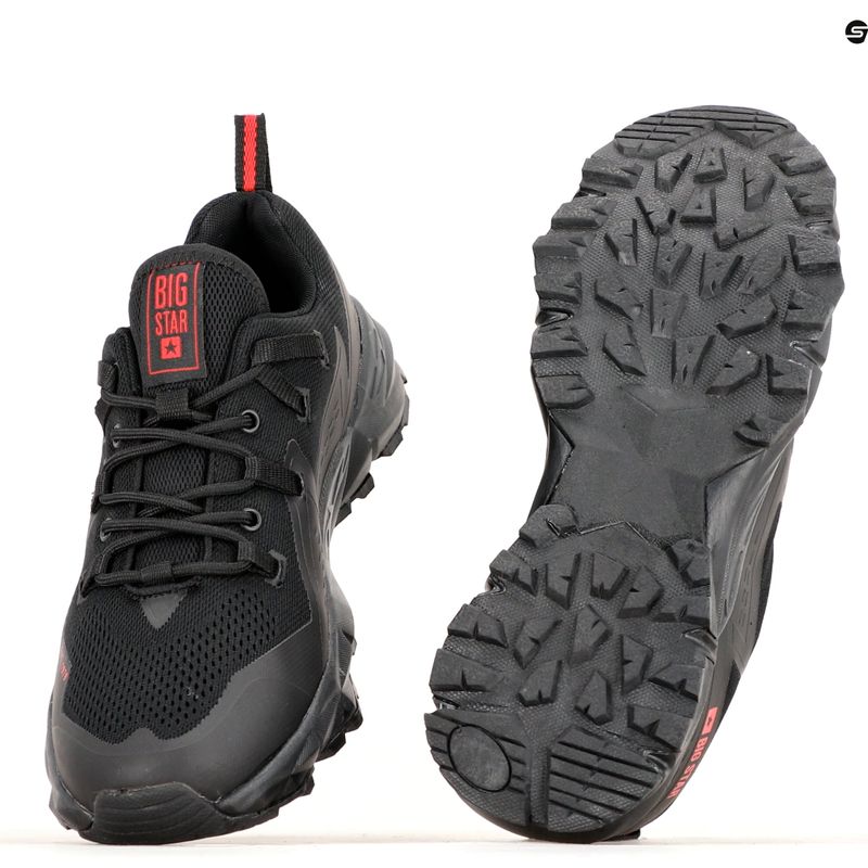 Buty męskie BIG STAR KK174109 czarne 8