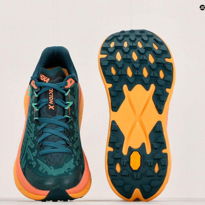 Buty do biegania damskie HOKA Tecton X deep teal/water garden 13