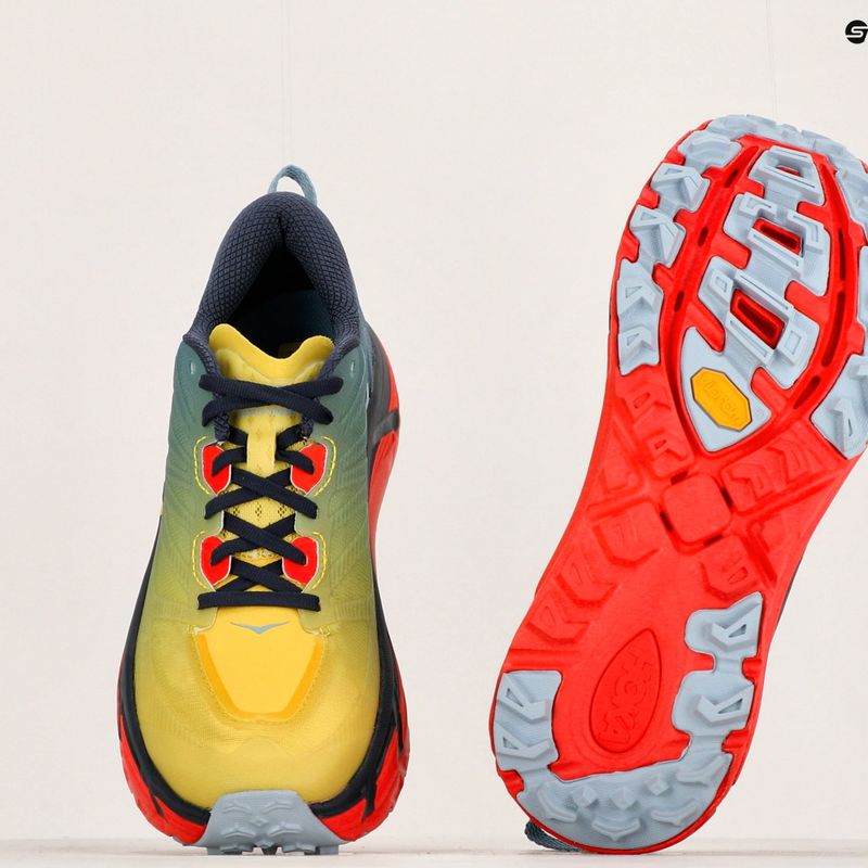 Buty do biegania męskie HOKA Mafate Speed 3 provincial blue/fiesta 10