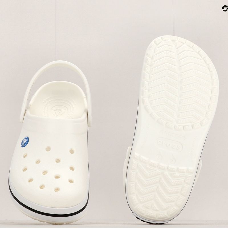 Klapki Crocs Crocband white 9