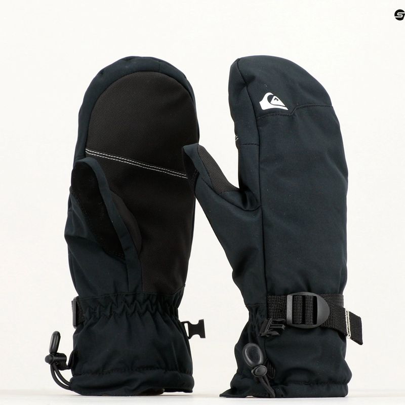 Rękawice snowboardowe męskie Quiksilver Mission Mitt 2023 true black 10