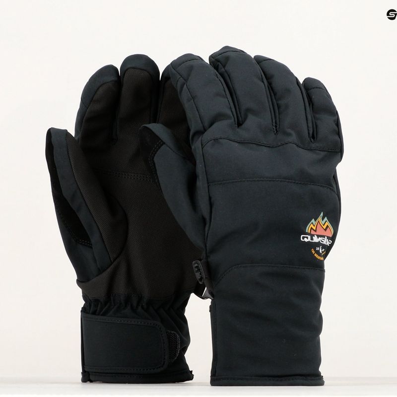 Rękawice snowboardowe męskie Quiksilver Cross true black 8