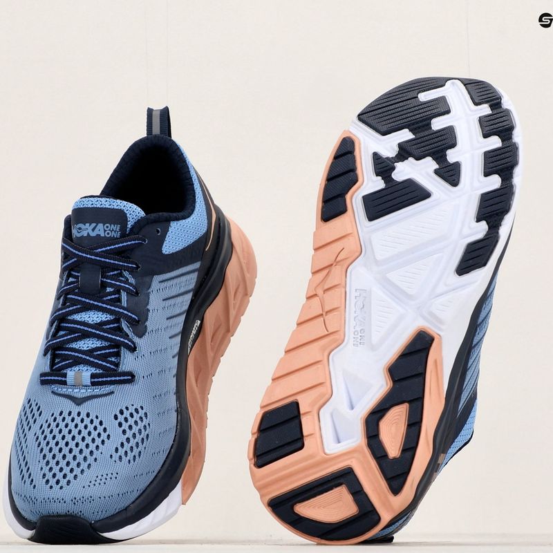 Buty do biegania damskie HOKA Arahi 3 allure/mood indigo 11