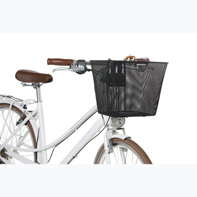 Koszyk rowerowy przedni Basil Bilbao FM + FM Stem Holder black 5