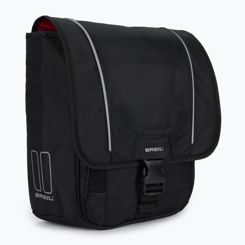 Sakwa rowerowa Basil Sport Design Commuter Bag 18 l black