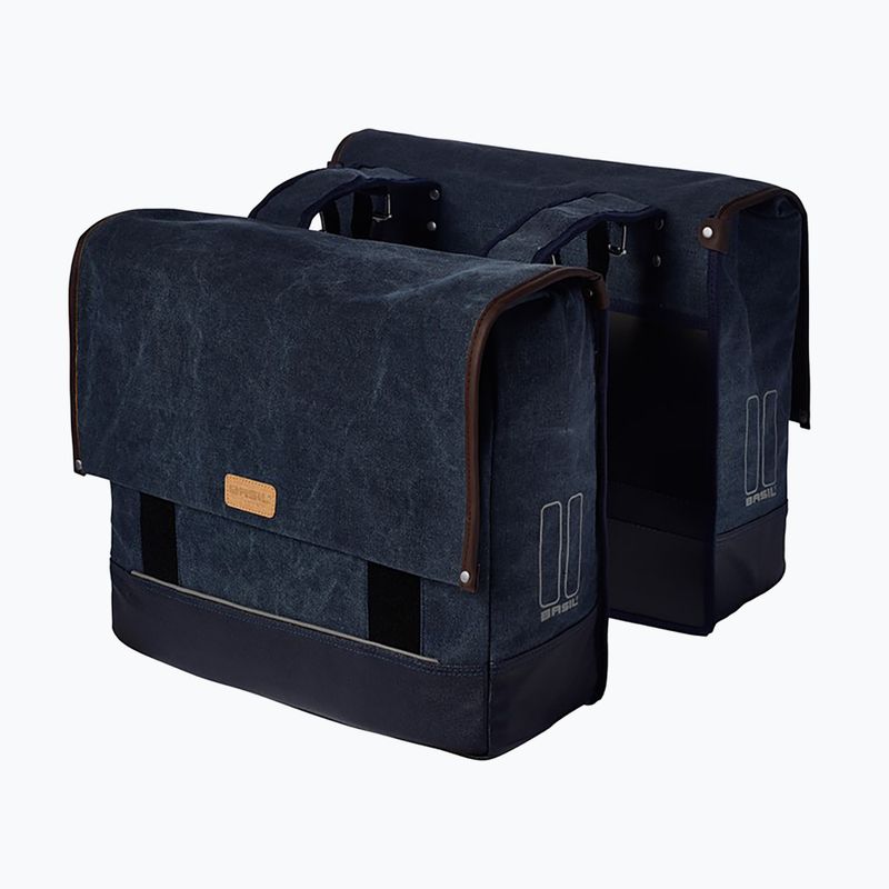 Sakwa rowerowa Basil Urban Fold Double Bag 40-55 l navy