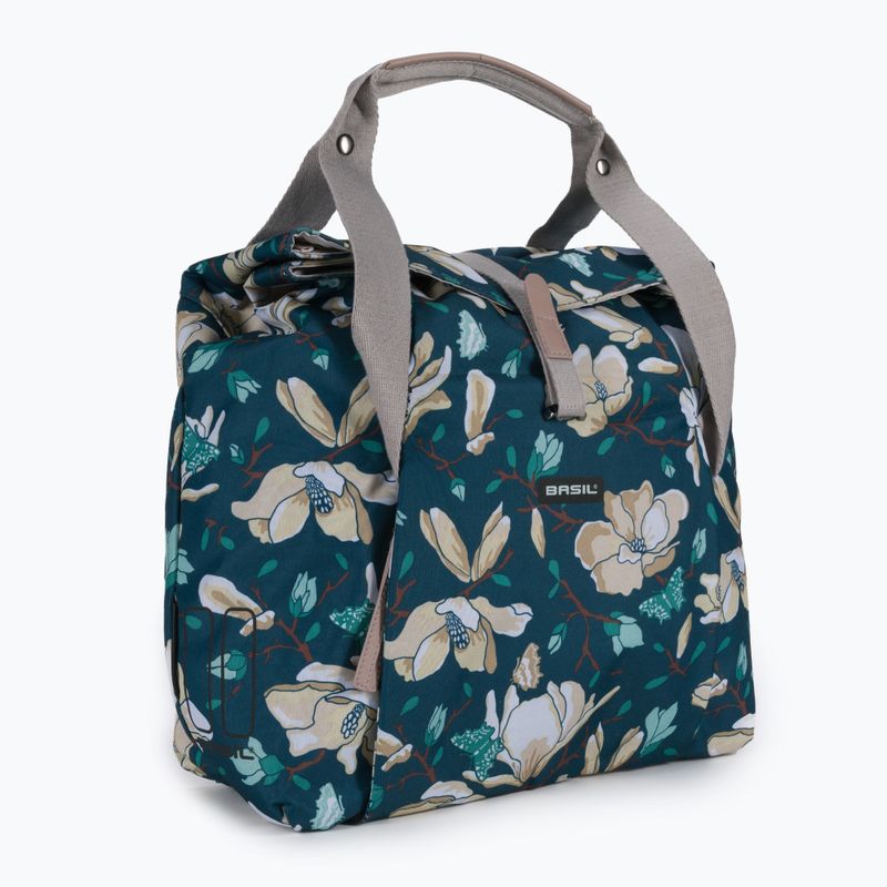 Torba rowerowa na bagażnik Basil Magnolia Shopper 18 l blue