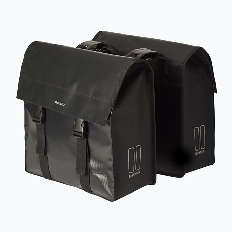 Sakwy rowerowe Basil Urban Load Double Bag 53 l black/black 7