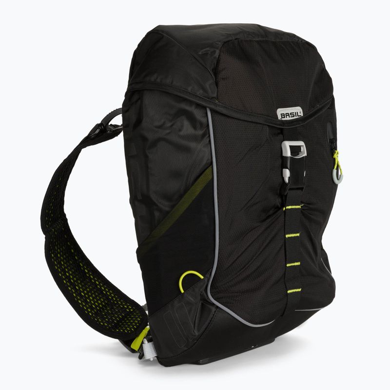 Sakwa rowerowa Basil Miles Daypack 17 l black/lime 3