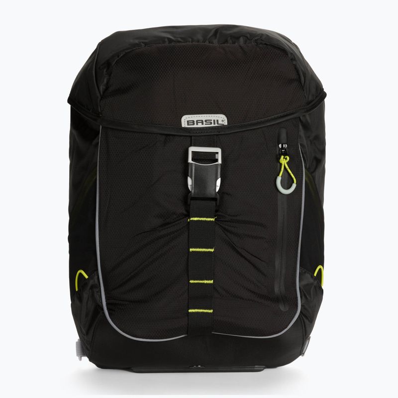 Sakwa rowerowa Basil Miles Daypack 17 l black/lime 4