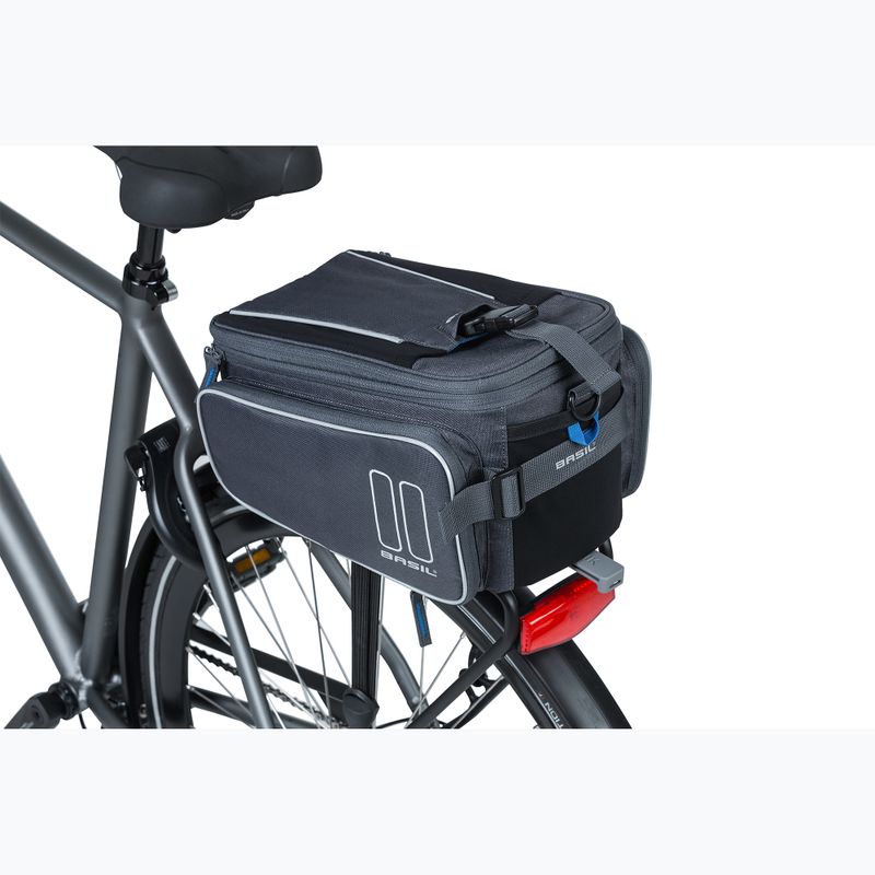 Torba rowerowa na bagażnik Basil Sport Design Trunkbag MIK 15 l graphite 9